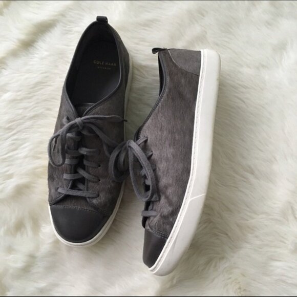 Cole Haan Grand OS Calf Hair Sneaker - Picture 2 of 4